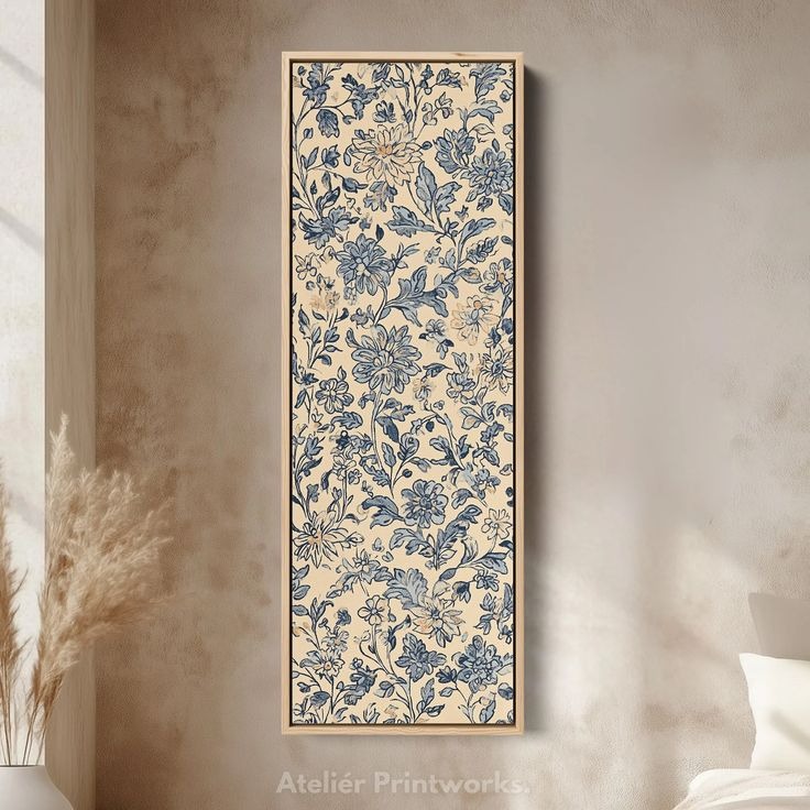 Flower Print Wall Art